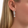 Orecchini a perno - Zirconia Wings