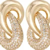 Orecchini a perno - Zirconia Eight