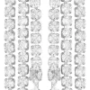 Orecchini a perno - Zirconia Tassel
