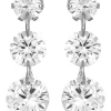 Orecchini a perno - Zirconia Circles