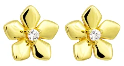Orecchini a perno - Zirconia Blossom