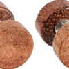 Orecchini a perno da uomo - Wood Circle