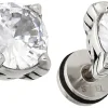 Orecchini a perno da uomo - Bold Shine