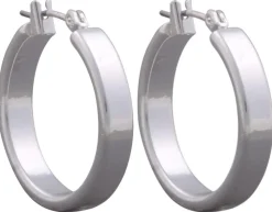 Orecchini creoli - Cute Silver
