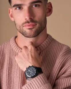 Orologio da uomo - Black Wall