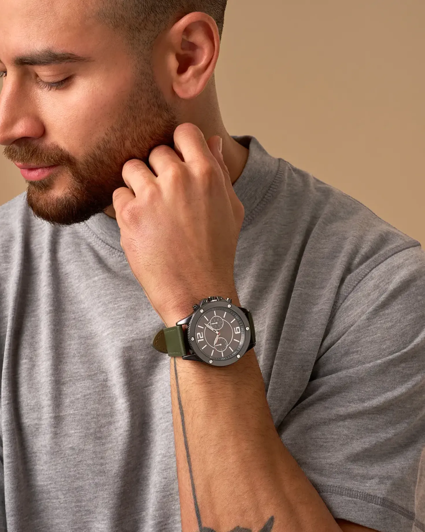 Orologio da uomo - Dark Green