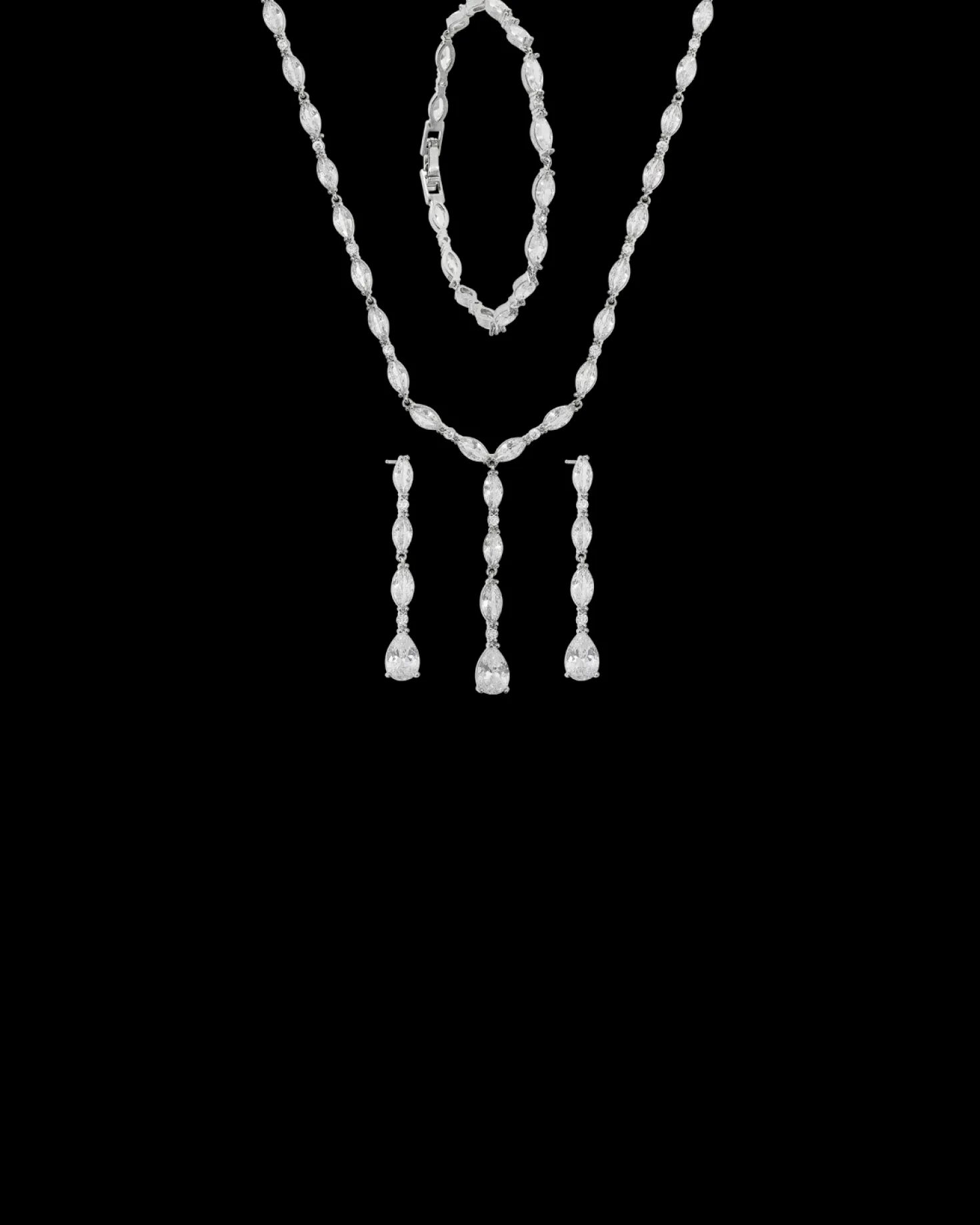 Parure - Glamorous Zirkonia