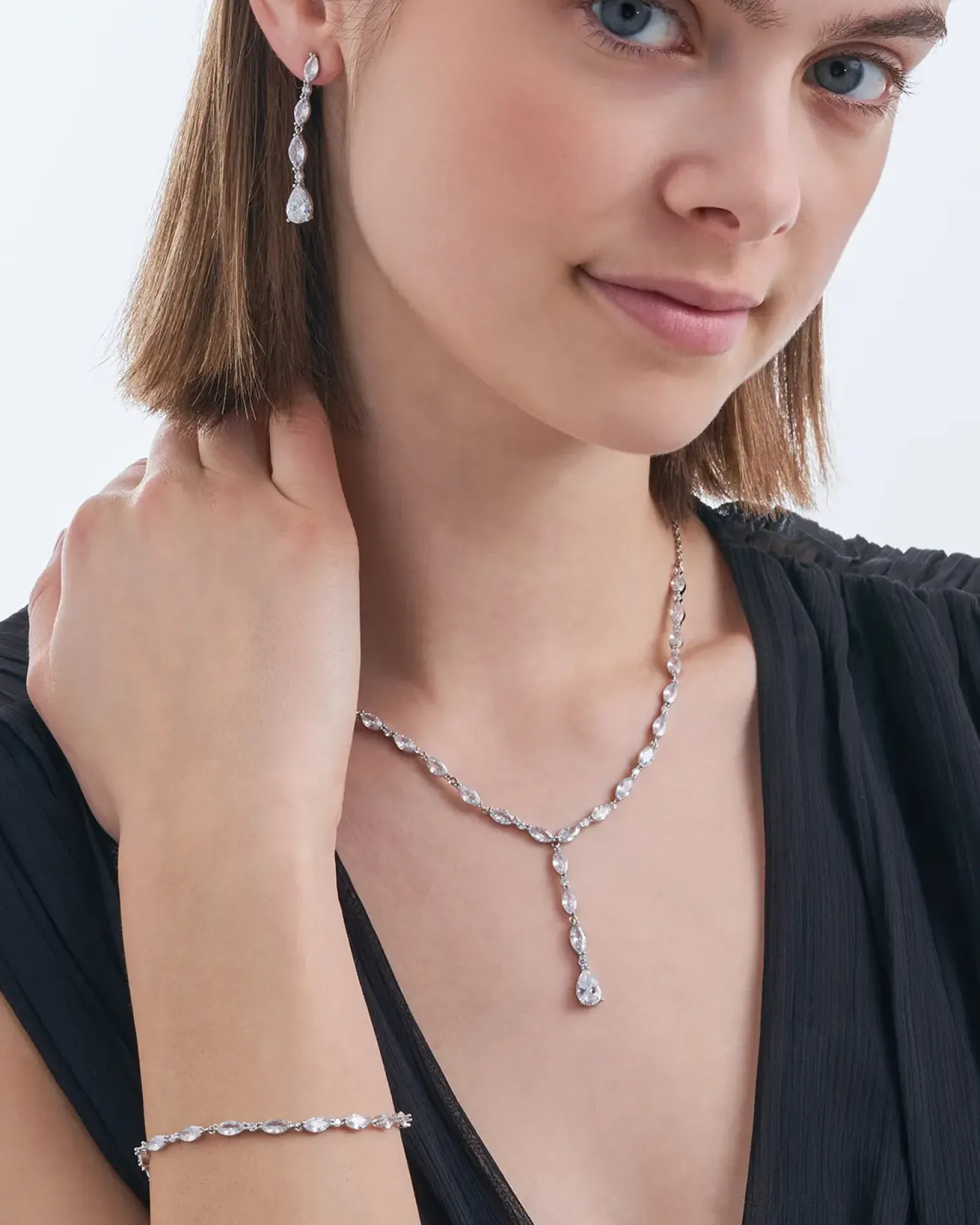 Parure - Glamorous Zirkonia