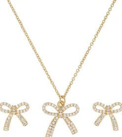 Parure - Zirkonia Bow