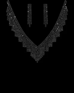 Parure di gioielli - Black Waterfall