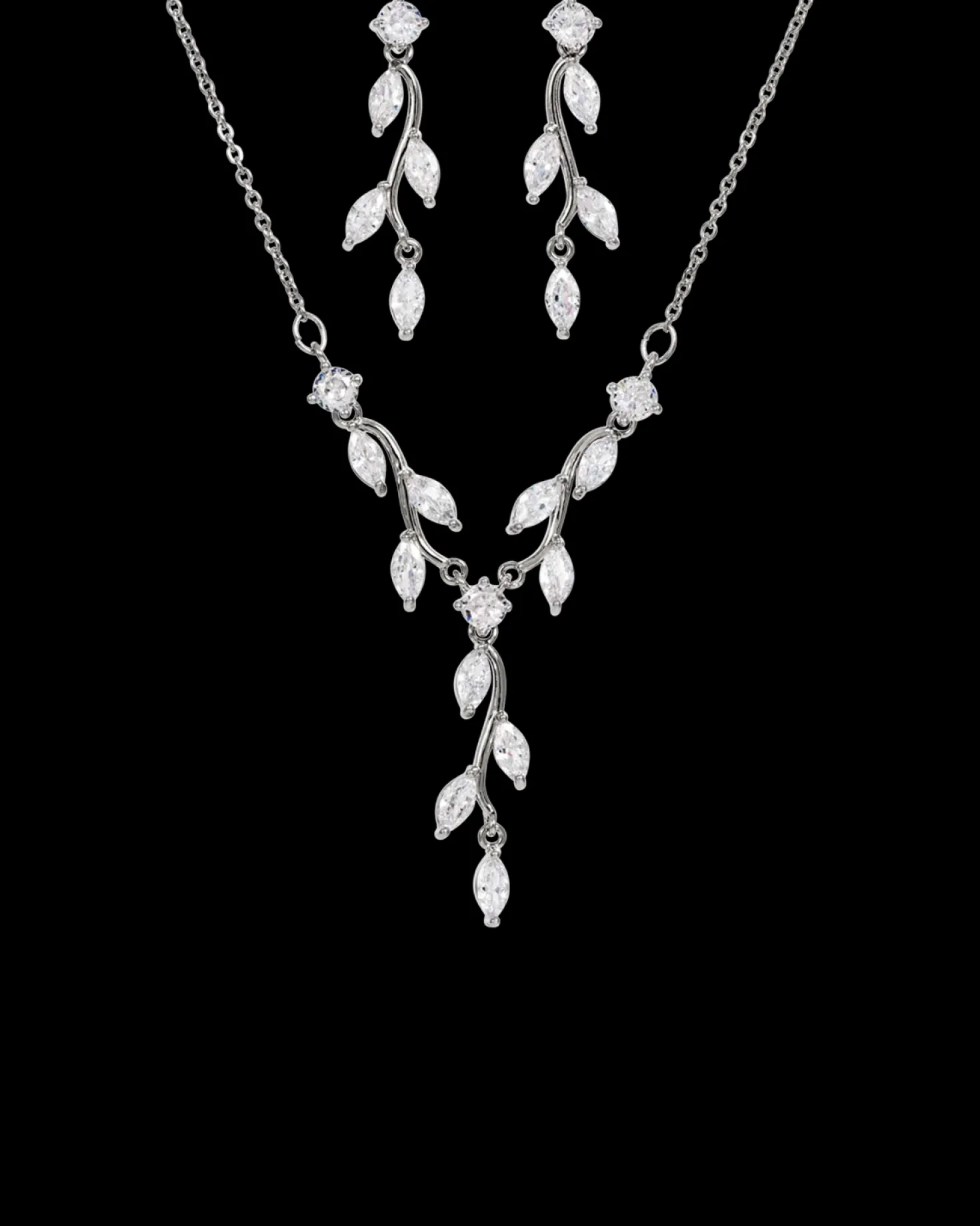 Parure di gioielli - Sparkling Leaves