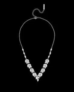 Parure di gioielli - Zirconia Leaves