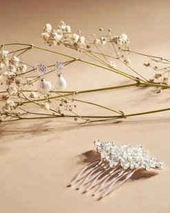 Pettine - Floral Zirconia