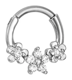 Piercing - Chrome Flower