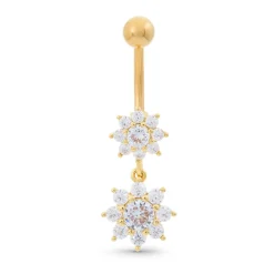 Piercing - Flower Twins