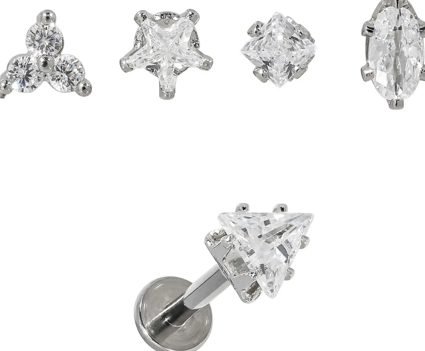 Piercing - Various Zirkonias
