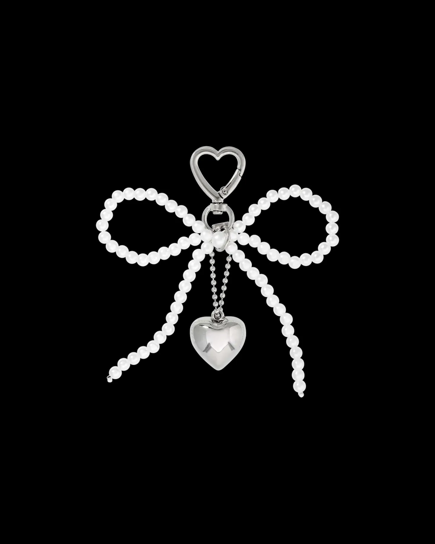 Portachiavi - Pearly Ribbon