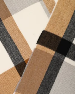 Sciarpa - Checkered Brown