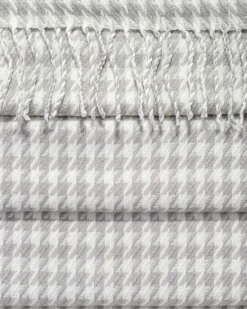 Sciarpa - Grey Houndstooth