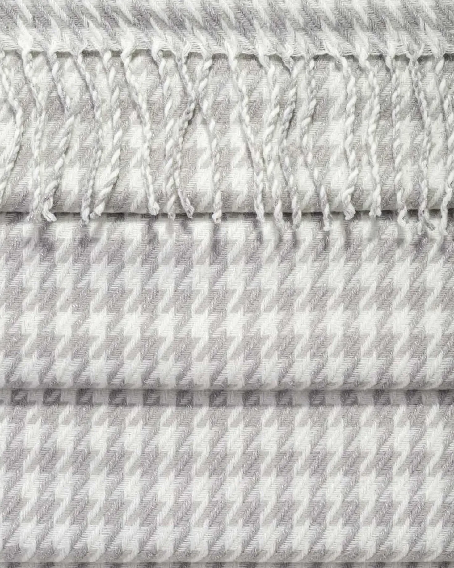 Sciarpa - Grey Houndstooth