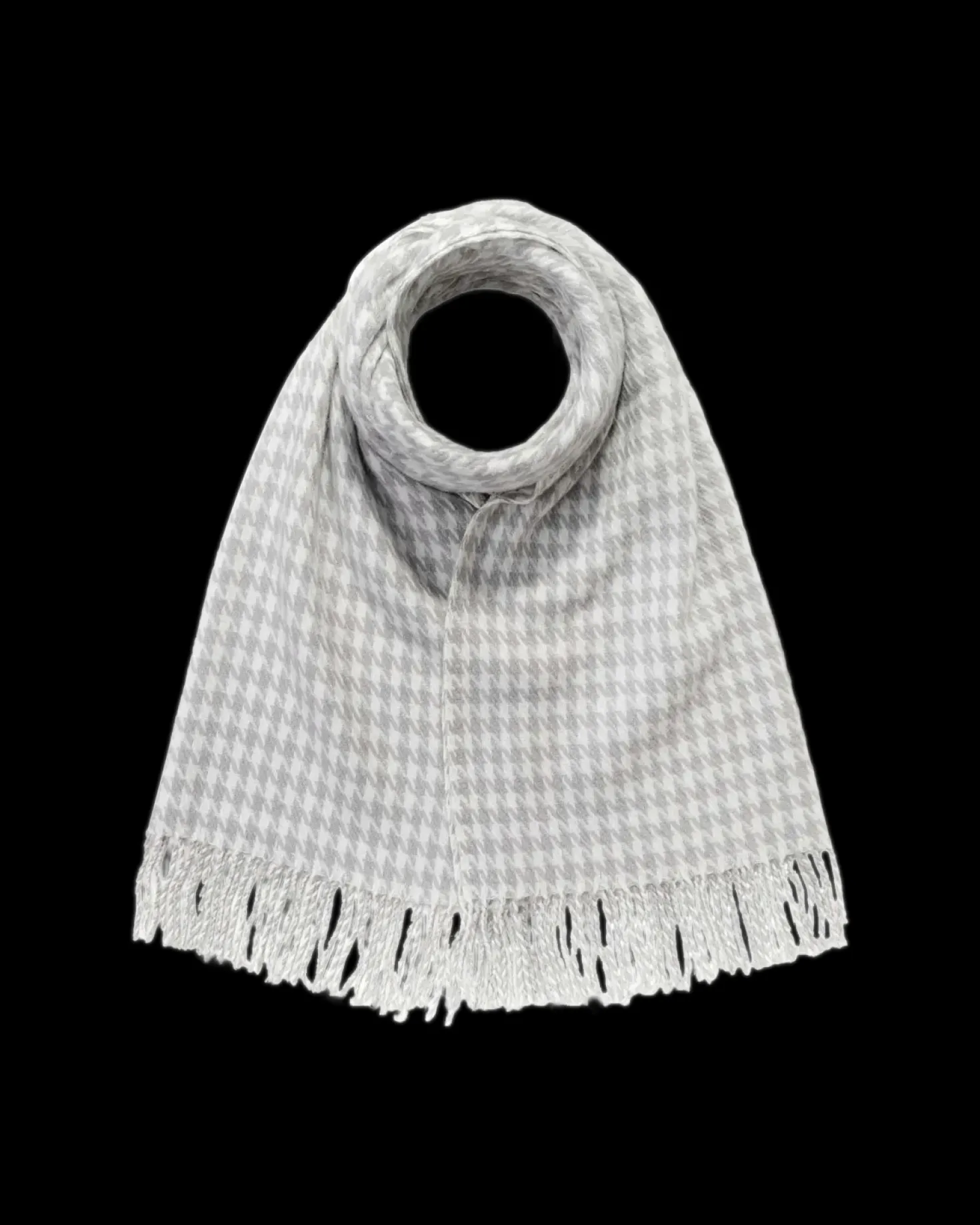 Sciarpa - Grey Houndstooth
