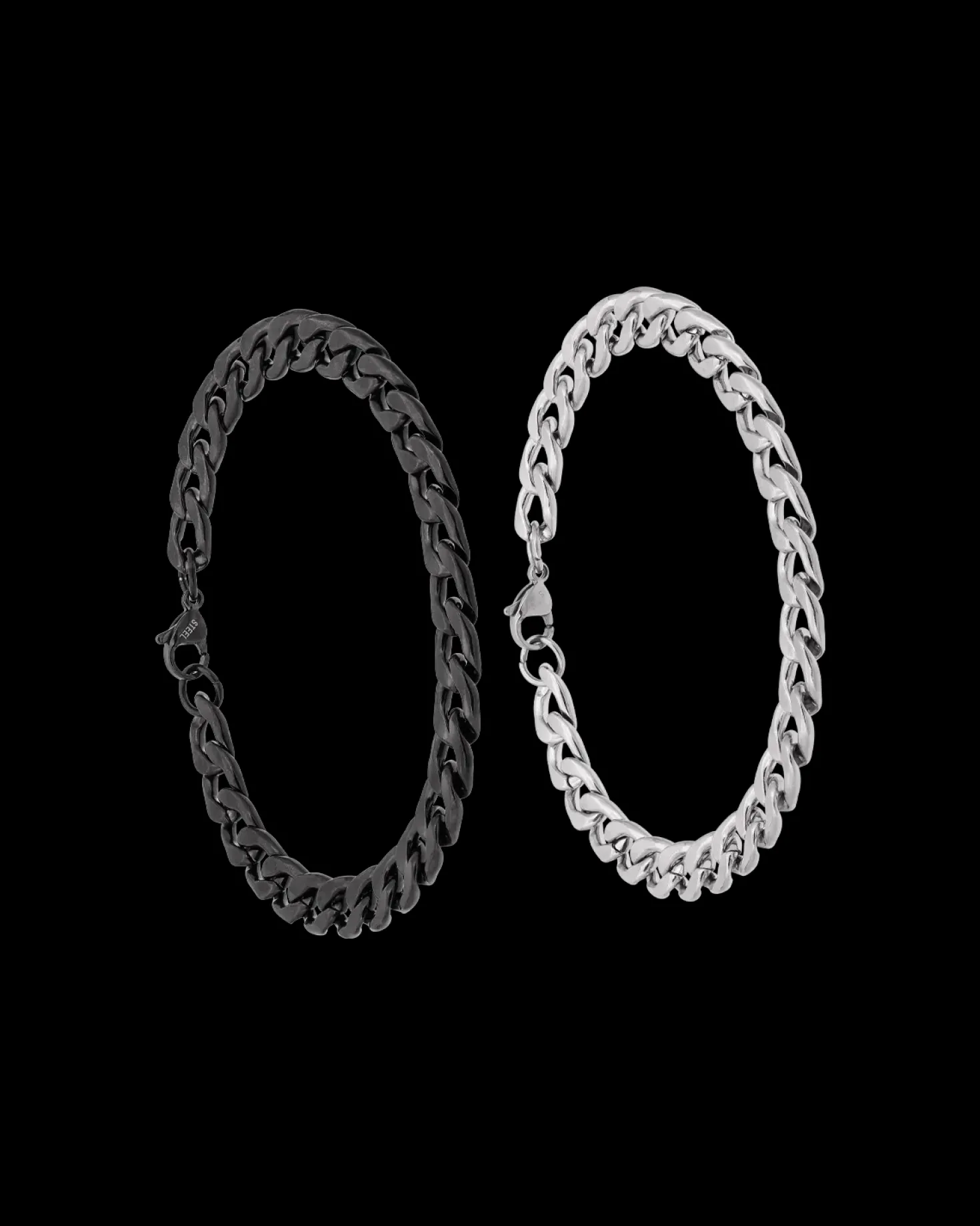 Set braccialetti da uomo - Chunky Chains