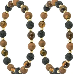 Set braccialetti- Lava Stone