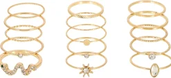 Set di anelli - Boho Gleam