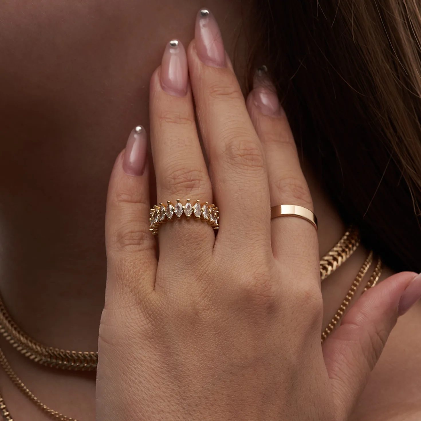 Set di anelli - Classic Gold