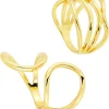 Set di anelli - Fluid Waves