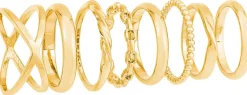 Set di anelli - Golden Day