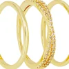 Set di anelli - Golden Pop