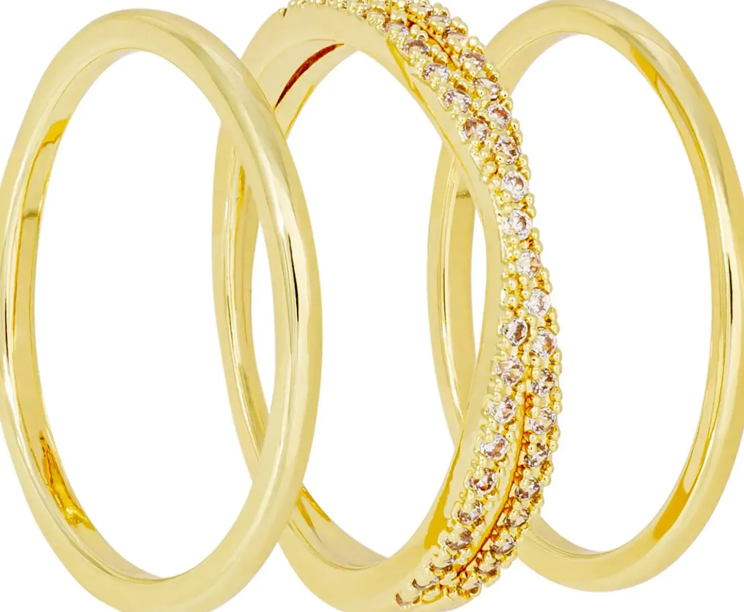 Set di anelli - Golden Pop