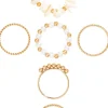 Set di anelli - Golden Shell