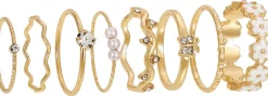 Set di anelli - Golden Summer