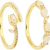 Set di anelli - Golden Tulip