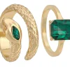 Set di anelli - Green Mystique