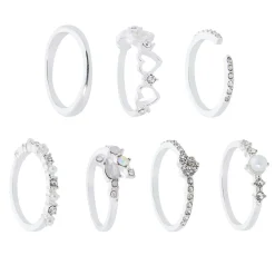 Set di anelli - Heart Charm