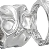 Set di anelli - Industrial Silver