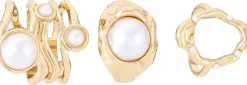 Set di anelli - Mystic Pearls