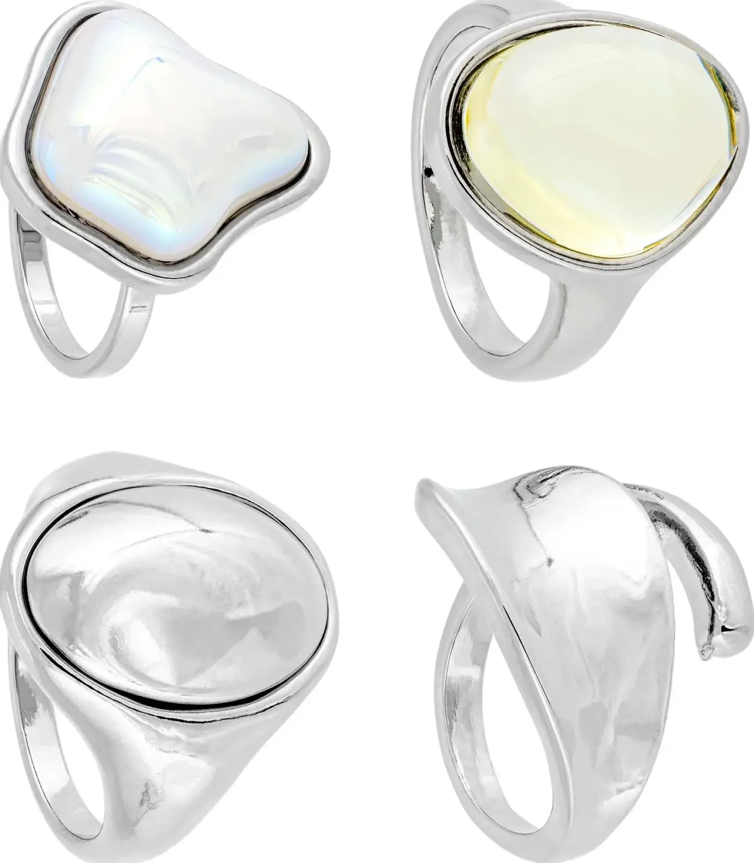 Set di anelli - Shimmer Elegance