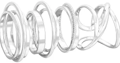 Set di anelli - Silver Chic