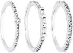 Set di anelli - Silver Elegance