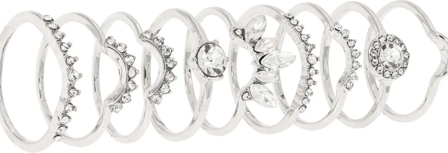 Set di anelli - Silver Festival