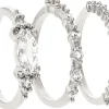 Set di anelli - Sparkling Navette