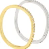 Set di anelli - Wave Duo