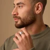Set di anelli da uomo - Masculine Trio