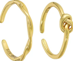Set di anellos da piede - Golden Duo