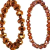Set di braccialetti - Brown Sparkle
