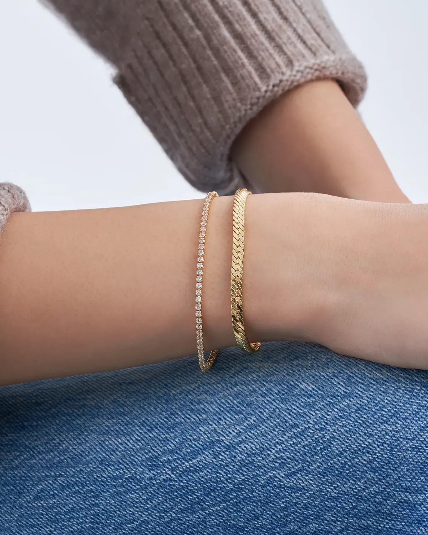 Set di braccialetti - Classy Chains
